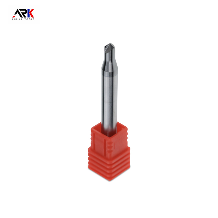 Šest fréz z nerezové oceli s vysokým leskem